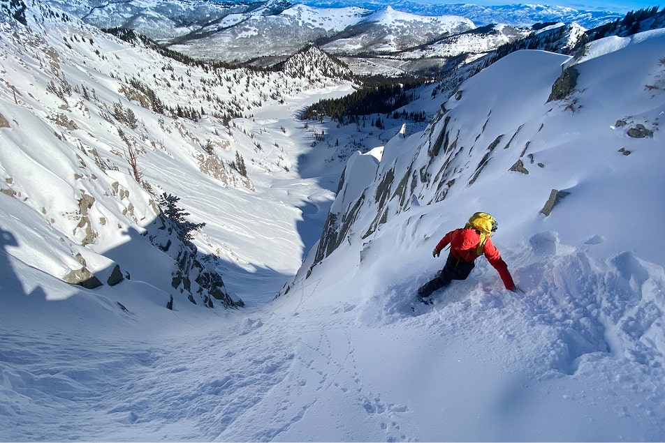 a beginner spiltboarding course near Salt Lake City