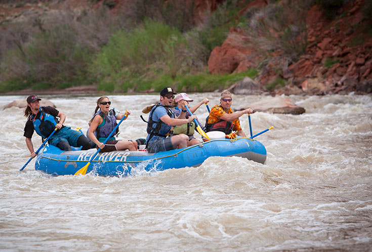 Group Whitewater Rafting - Red River Adventures