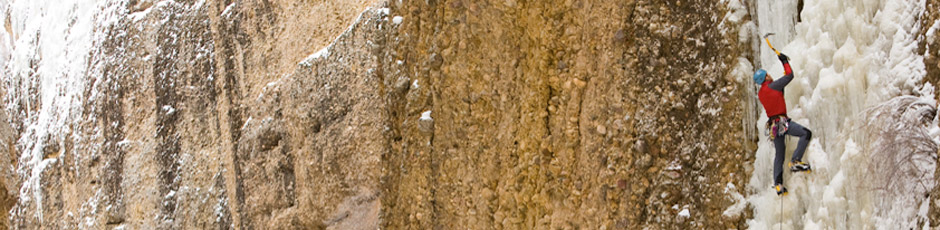 Ice Climbing Maple Canyon Utah